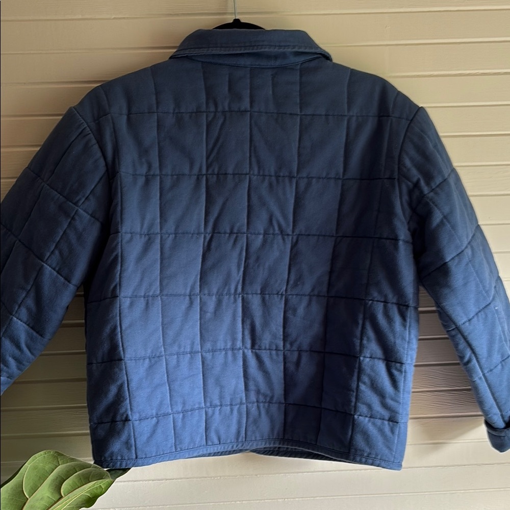Blue Quilted Jacket - Picture 4 of 4